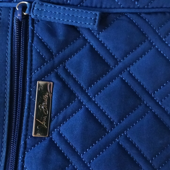 EUC Women's Blue Vera Bradley Purse - Picture 7 of 8